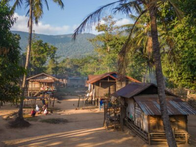 Ort Ban Pasing in Laos.